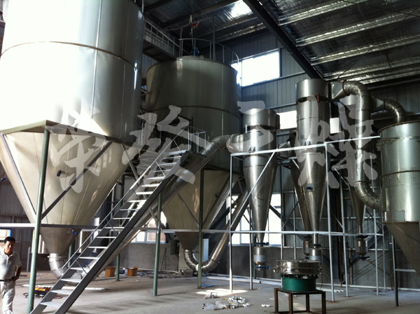 血漿蛋白粉專用噴霧干燥機(jī)干燥工程