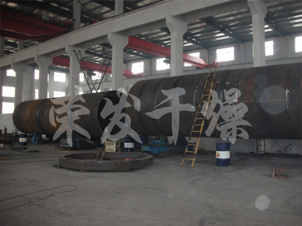 錳礦粉專用回轉滾筒干燥機干燥工程項目